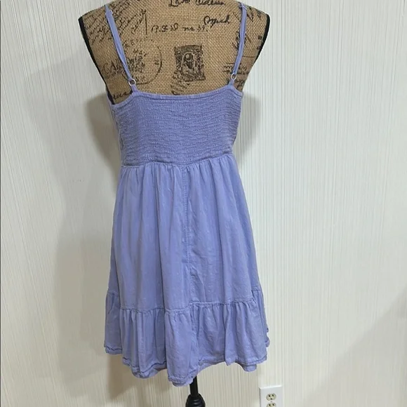 Old Navy Purple Ruffled Tiered Sundress - Picture 3 of 7